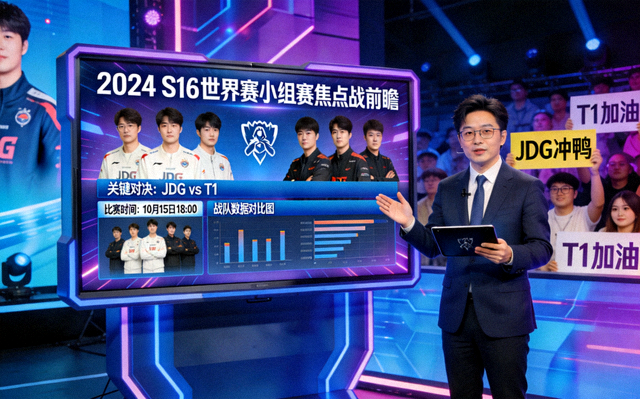 S16世界赛小组赛焦点战前瞻专题主图：英雄联盟竞猜大厅赛事对阵分析与数据看板画面